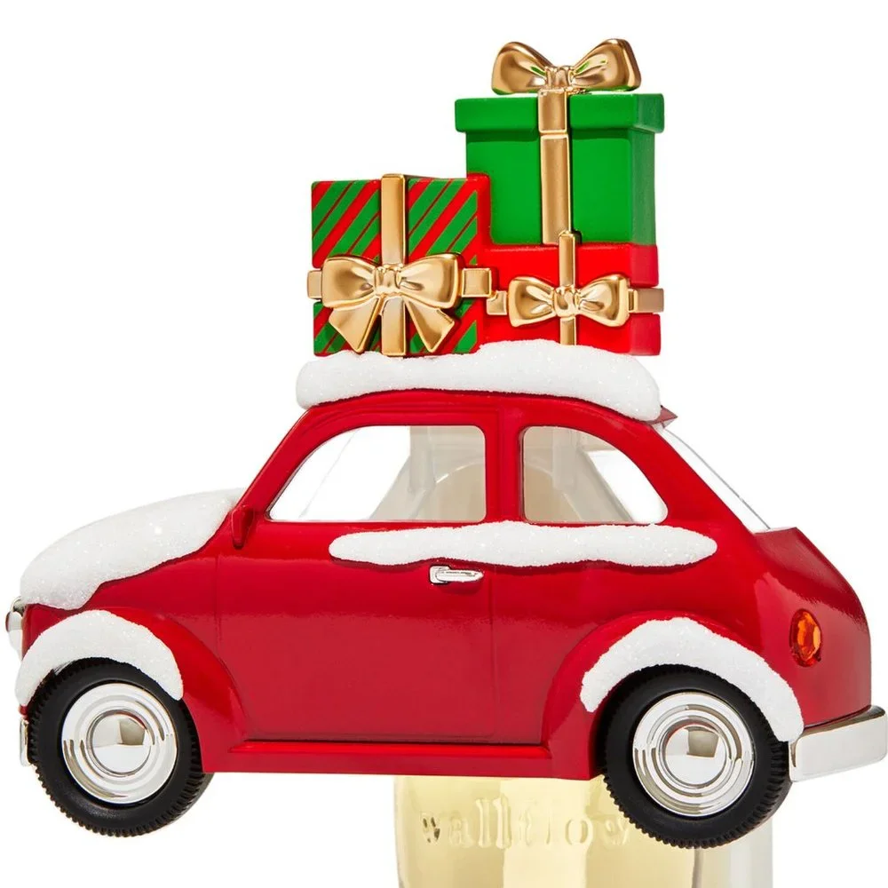 Bath & Body Works Red Car With Presents Wallflowers Fragrance Plug-In